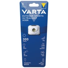 Varta 18631101401 - Світлодіодний акумуляторний налобний ліхтар з регулюванням яскравості OUTDOOR SPORTS LED/5V IPX4 білий