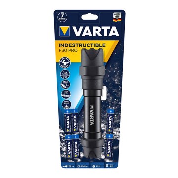 Varta 18714101421 - Светодиодный фонарь INDESTRUCTIBLE LED/6W/6xAA