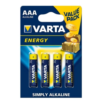 Varta 4103 - Щелочная батарейка ENERGY AAA 1,5V 4 шт.