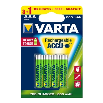 Varta 5670 - 3+1 шт. Акумулятор ACCU AAA Ni-MH/800mAh/1,2V