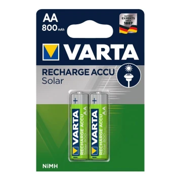 Varta 56736 - Аккумуляторные батарейки SOLAR ACCU AA NiMH/800mAh/1,2V 2 шт.