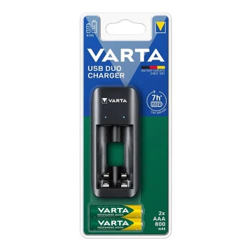 Varta 57651201421 - Зарядний пристрій 2xAA/AAA 800mAh 5V