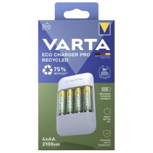 Varta 57683101121 - Зарядное устройство 4xAA/AAA 2100mAh 5V