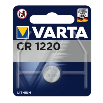 Varta 6220 - 1 шт. Літієва батарея CR1220 3V