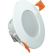 Вбудований стельовий LED світильник для ванної BONO LED/5W/230V 3000K IP65 білий