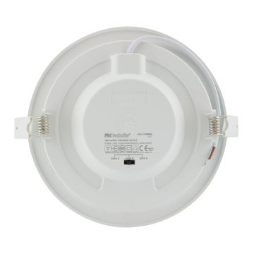 Вбудований стельовий LED світильник для ванної LED/12W/230V 3000/4000/6000K IP44