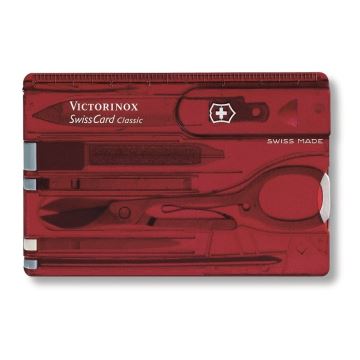 Victorinox - Багатофункціональний набір 10 функцій червоний