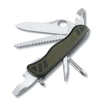 Victorinox - Багатофункціональний складний кишеньковий ніж 11,1 см/10 функцій зелений