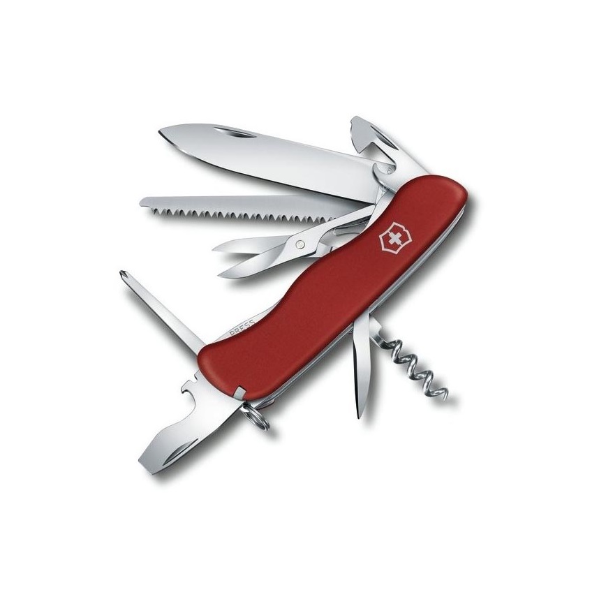 Victorinox - Багатофункціональний складний кишеньковий ніж 11,1 см/14 функцій червоний