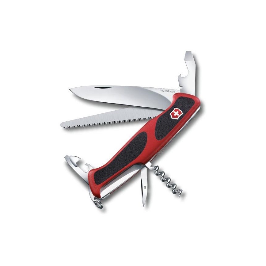 Victorinox - Багатофункціональний складний кишеньковий ніж 13 см/12 функцій червоний