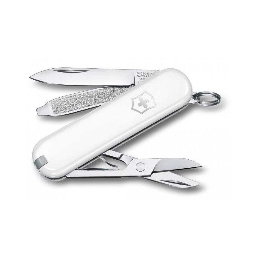 Victorinox - Багатофункціональний складний кишеньковий ніж 5,8 см/7 функцій білий