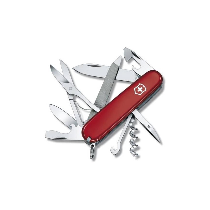 Victorinox - Багатофункціональний складний кишеньковий ніж 9,1 см/18 функцій червоний