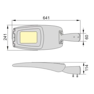 Вулична LED лампа ADQUEN PLUS LED/80W/230V IP66