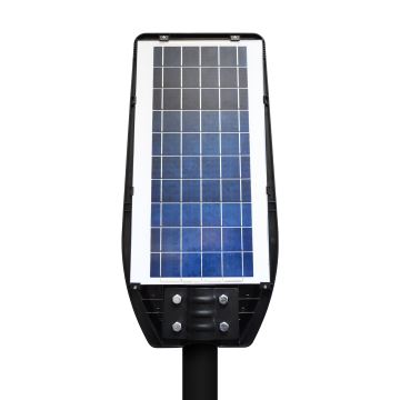 Вулична LED лампа на сонячній батареї VIA 100W/10000 mAh 3,2V 6000K IP65 + дистанційне керування