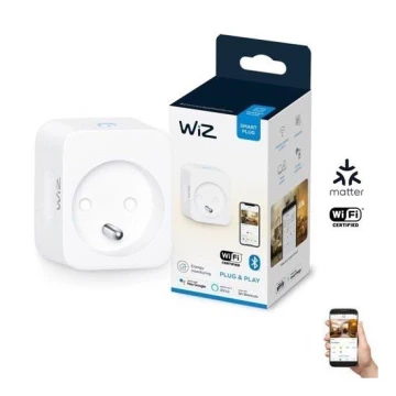 WiZ - Розумна розетка E 2300W + вимірювач потужності Wi-Fi