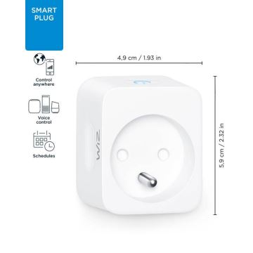 WiZ - Розумна розетка E 2300W Wi-Fi