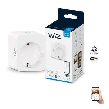 WiZ - Умная розетка F 2300W Wi-Fi
