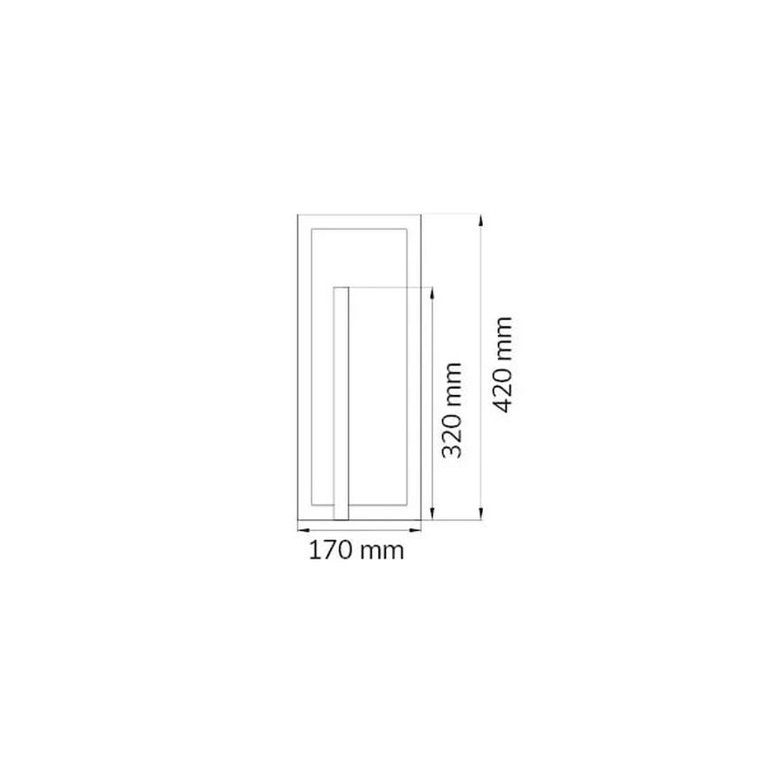 Wofi 11026 - Светодиодная настольная лампа с регулированием яркости ZENIT LED/11W/230V