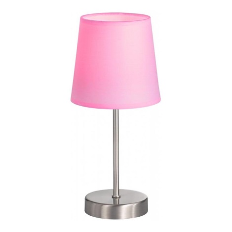 Wofi 832401949000 - Настільна лампа CESENA 1xE14/42W/230V рожевий
