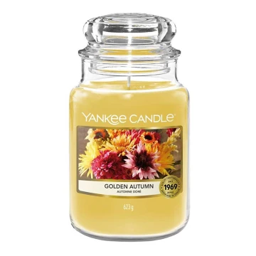 Yankee Candle - Ароматическая свеча GOLDEN AUTUMN большой 623 г 110-150 часов