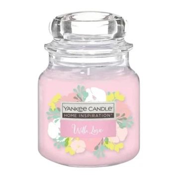 Yankee Candle - Ароматическая свеча WITH LOVE средний 340 г 65-75 часов