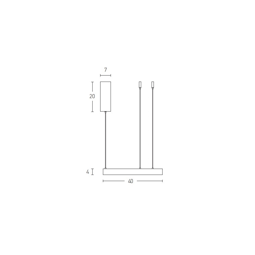 Zambelis 2005 - Підвісна LED люстра з регулюванням яскравості LED/25W/230V золотий