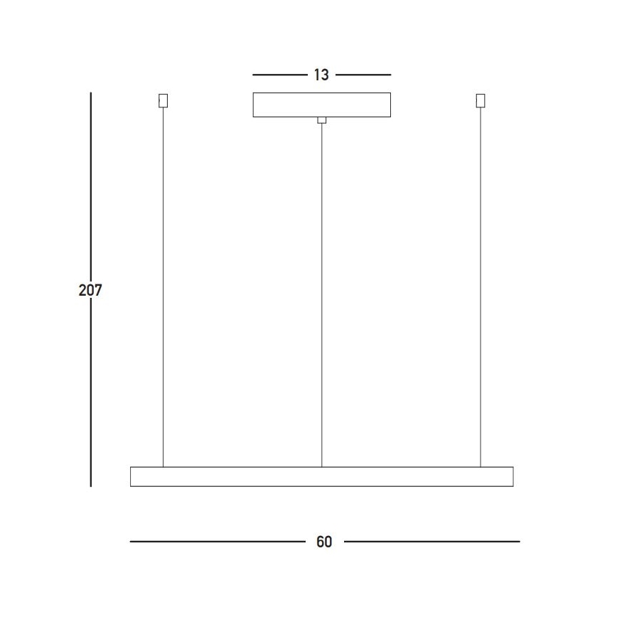 Zambelis 23033 - Светодиодная подвесная люстра с регулированием яркости LED/28W/230V 3000K диаметр 60 см черный