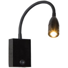Zambelis H32 - LED Гнучка лампа LED/3W/230V чорний
