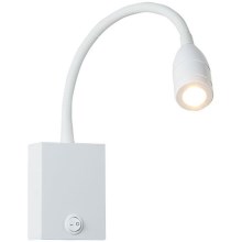 Zambelis H33 - LED Гнучка лампа LED/3W/230V білий