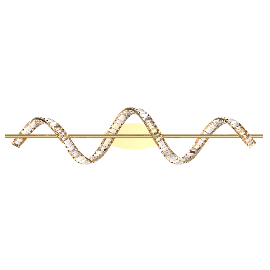 Zuma Line - Светодиодная хрустальная люстра на штанге с регулированием яркости LED/24,5W/230V 2700-6000K + дистанционное управление