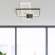Zuma Line - Світлодіодний стельовий світильник з регулюванням яскравості LED/46W/230V чорний