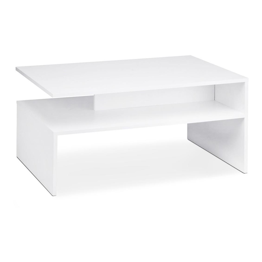 Журнальный столик DELCHI 45x90 см белый