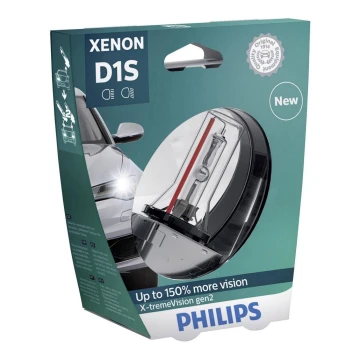 Ксеноновая автомобильная лампа Philips X-TREMEVISION D1S PK32d-2/35W/85V 4800K