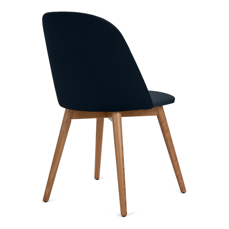 Обеденный стул BAKERI 86x48 см темно-синий/бук