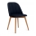 Обеденный стул RIFO 86x48 см темно-синий/бук
